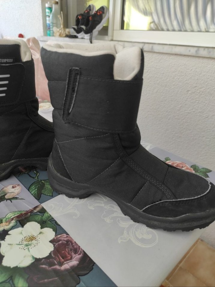 Erkek Çocuk Siyah Kaydırmaz Bot - Görsel 3