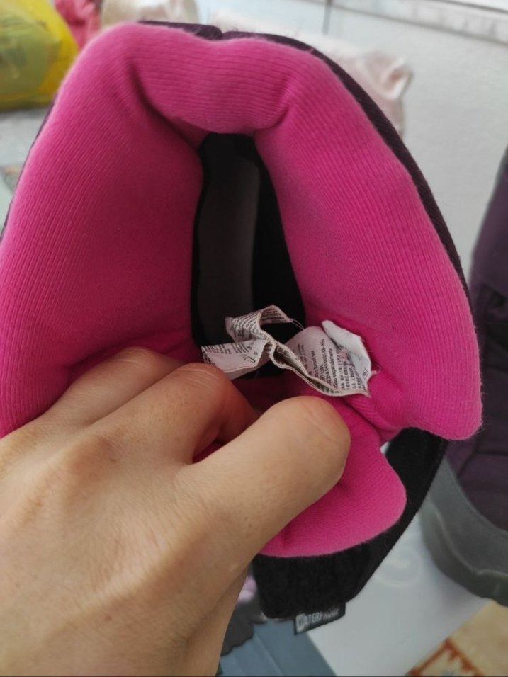 Kız Çocuk Mor Cırtlı Kauçuk Bot - Görsel 3