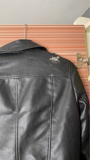 m Beden siyah Renk Stradivarius Deri ceket