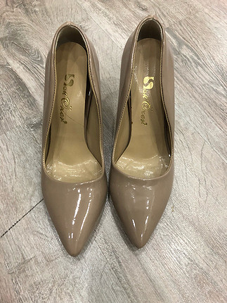 Diğer Krem stiletto 35 numara