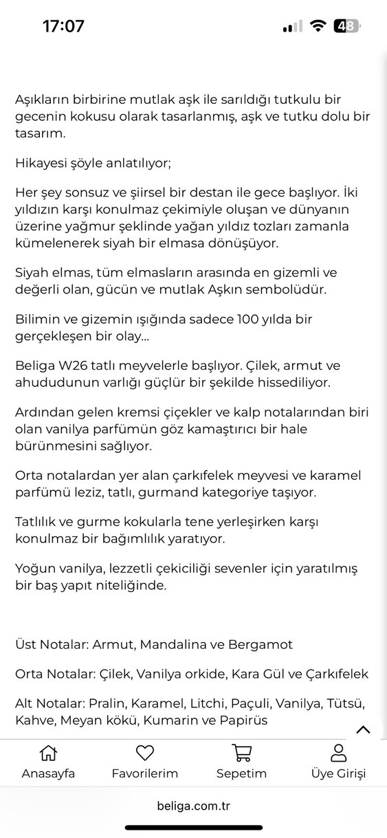 Beliga Kadın Parfümü la nuit treso - Görsel 4