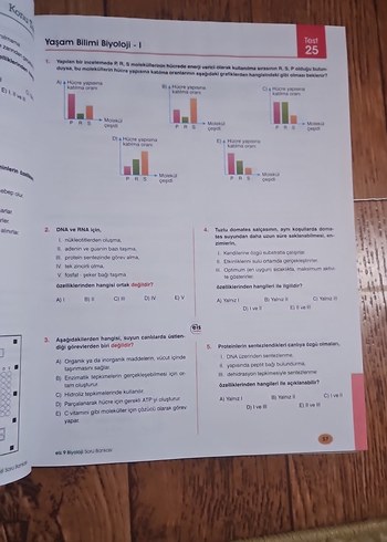 9. Sınıf Biyoloji Soru Bankası - EIS Yayınları - Görsel 2