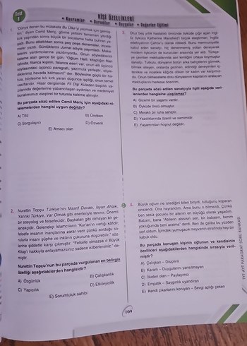 Beden Renk TYT-AYT Paragraf Soru Bankası Kitabı