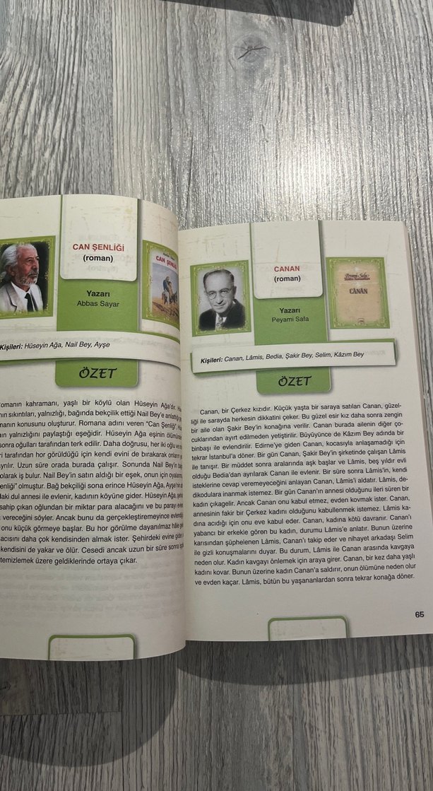 AYT Eser Özetleri El Kitabı 272 Özet ve Bilgiler - Görsel 3