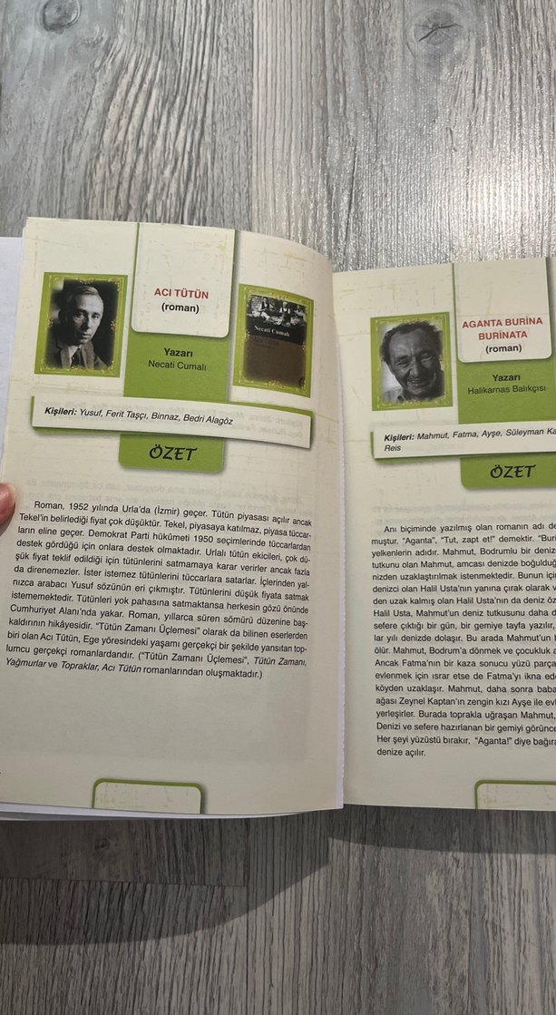AYT Eser Özetleri El Kitabı 272 Özet ve Bilgiler - Görsel 4