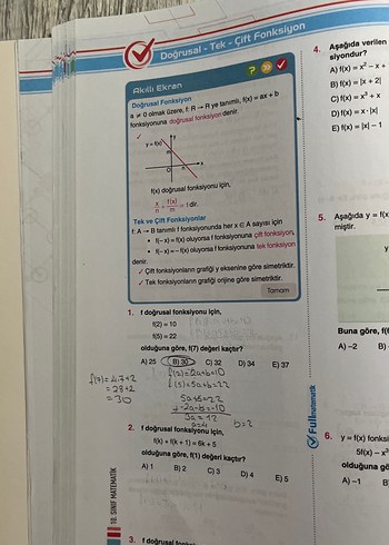 10. Sınıf Matematik Soru Bankası Full - Görsel 3