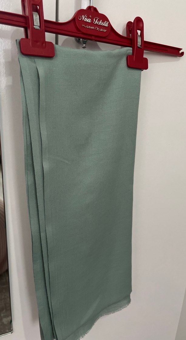 Kadın Drapeli Keten Görünümlü Basic Şal - Görsel 3