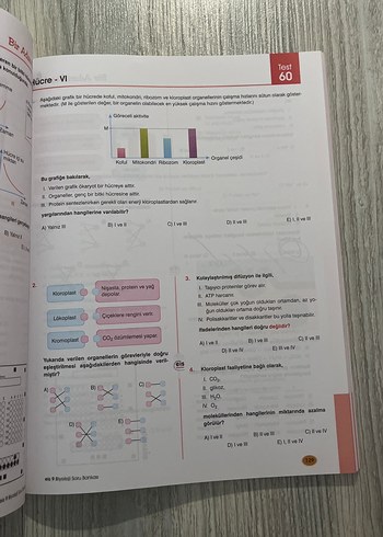 9. Sınıf Biyoloji Soru Bankası - EIS Yayınları - Görsel 6