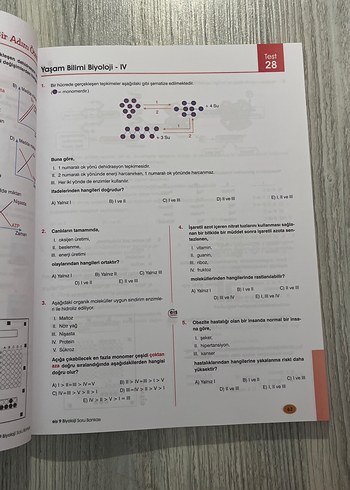 9. Sınıf Biyoloji Soru Bankası - EIS Yayınları - Görsel 4