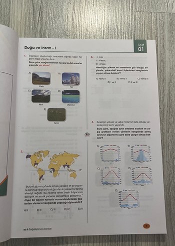 9. Sınıf Coğrafya Soru Bankası - EİS Yayınları - Görsel 2