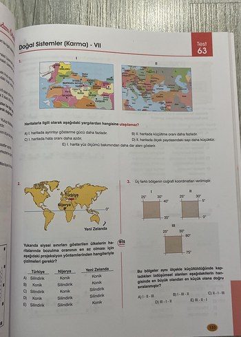 9. Sınıf Coğrafya Soru Bankası - EİS Yayınları - Görsel 4
