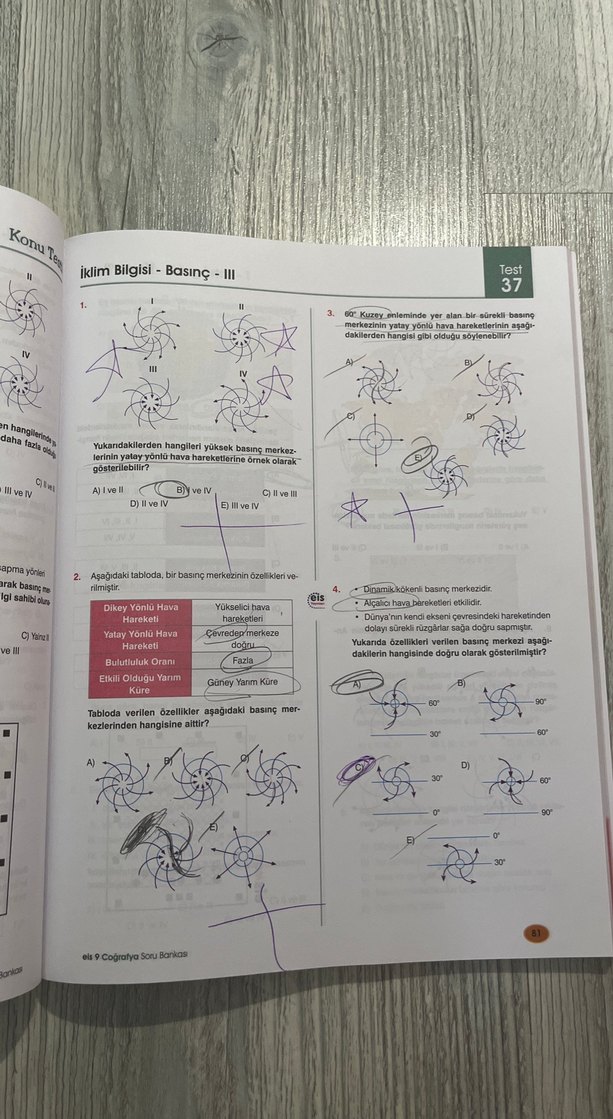 9. Sınıf Coğrafya Soru Bankası - EİS Yayınları - Görsel 3