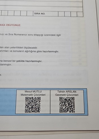 TYT Matematik Denemeleri - Yunus Karakuş - Görsel 6