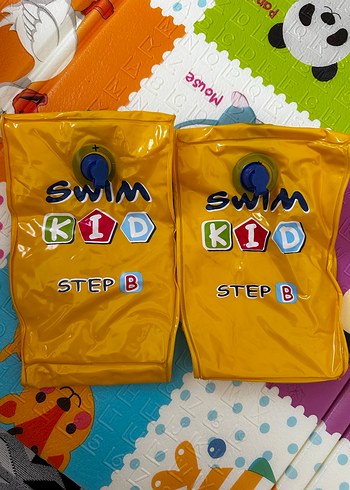 Swimtrainer Cocuklar İcin Sari Sisme Yuzme Kolluklar