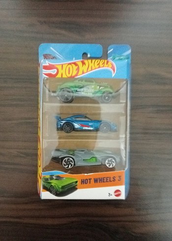 toyota gr supralı Hot Wheels 3'lü Oyuncak Araba Seti.