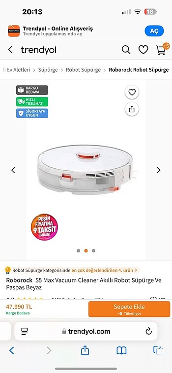 Roborock s5 max