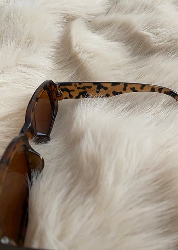 Kahverengi  Retro Kadın Güneş Gözlüğü - Görsel 3