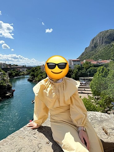 38 Beden #sarıelbise