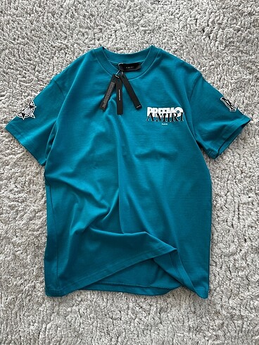 AMİRİ Preemo Oversize Mavi T-Shirt