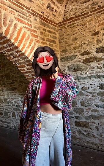 Yazlık kaftan kimono