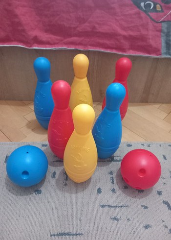Beden Renk Renkli Bowling Seti