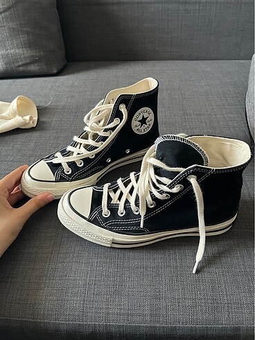 Converse chuch 70 siyah 38 numara