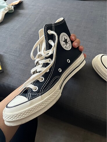 38 Beden Converse chuch 70 siyah 38 numara