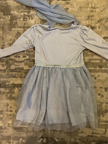 4 Yaş Beden mavi Renk Lcw elbise 4-5 yaş