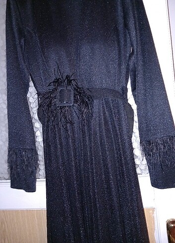 Kadın abiye siyah  - Görsel 3