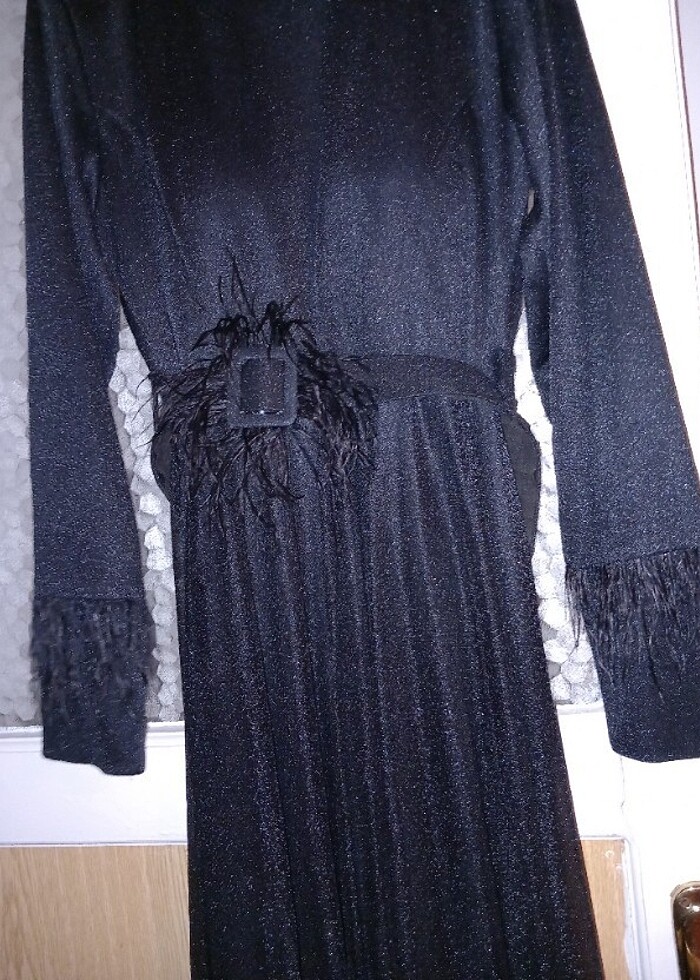 Kadın abiye siyah  - Görsel 3