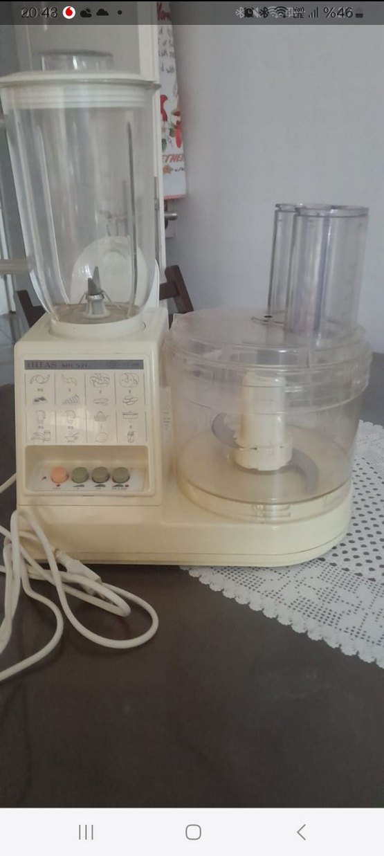 ihlas markası Beyaz Mutfak Blender ve Doğrayıcı - Görsel 2