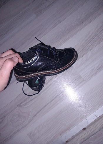 Koyu Mavi Erkek Özel Gün Ayakkabısı Velcro - Görsel 2