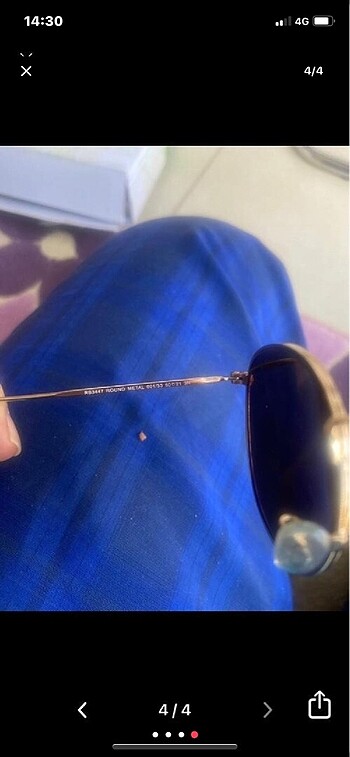  Beden kahverengi Renk Orjinal rayban ğözlük
