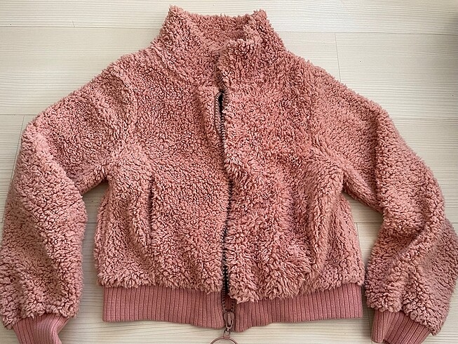 Zara Pembe yumoş ceket