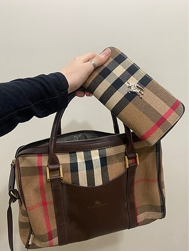 burberry çanta cüzdan