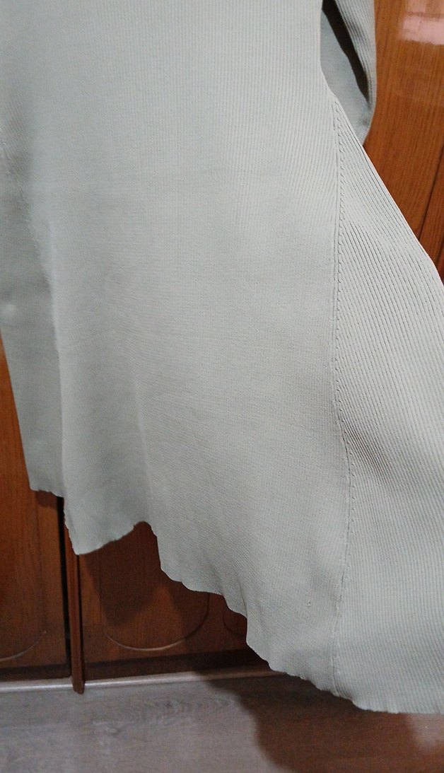 Uzun Kollu Balıkçı Yaka Elbise MUDO - Görsel 2