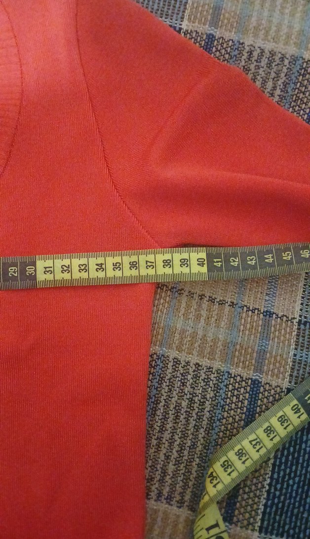 Düğmeli Kırmızı Kısa Kollu Kadın Triko Elbise - Görsel 5