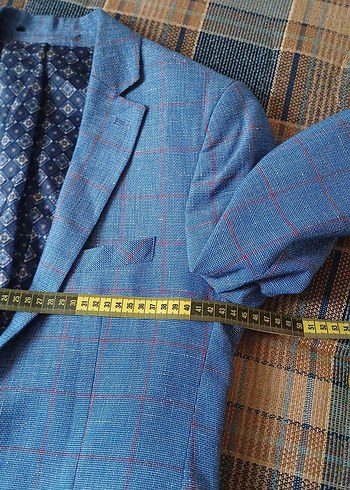 Mavi Erkek Ofis Takım Elbise Ceket - Görsel 5