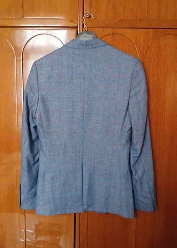 Mavi Erkek Ofis Takım Elbise Ceket - Görsel 3