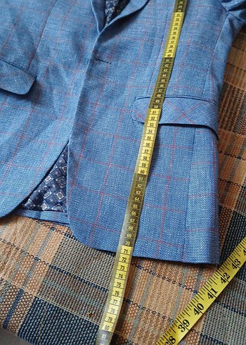 Mavi Erkek Ofis Takım Elbise Ceket - Görsel 6