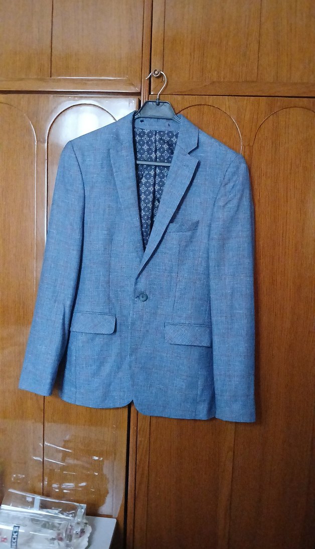 Mavi Erkek Ofis Takım Elbise Ceket - Görsel 2