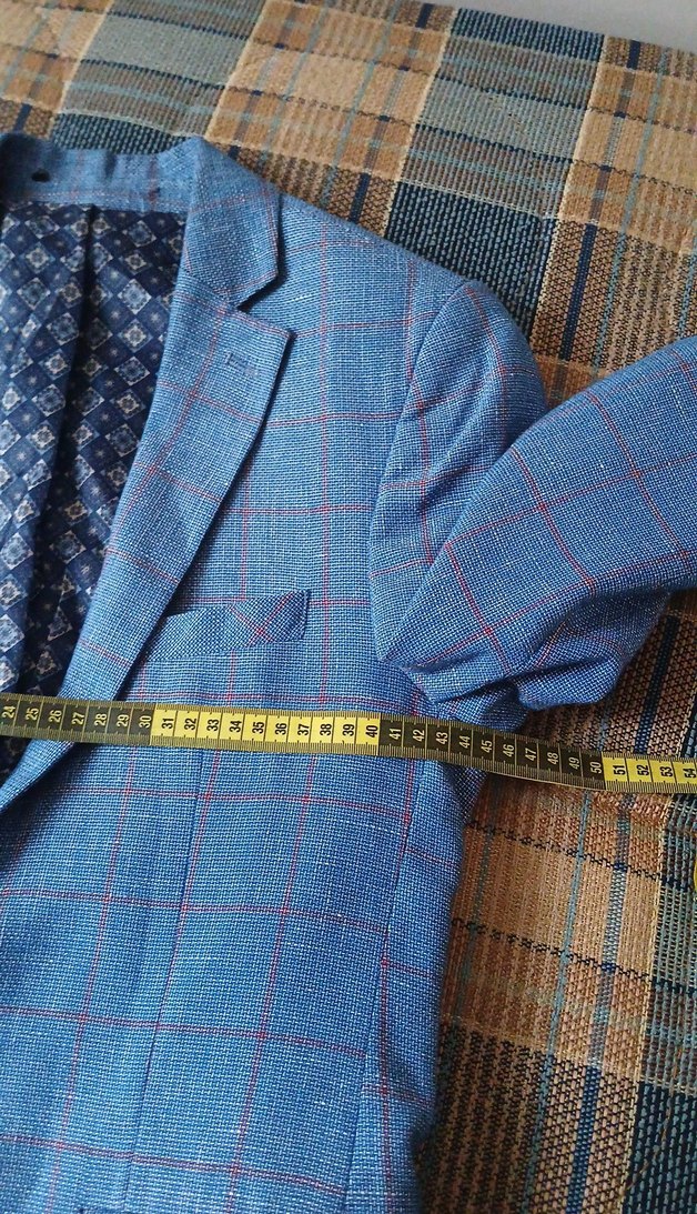 Mavi Erkek Ofis Takım Elbise Ceket - Görsel 5