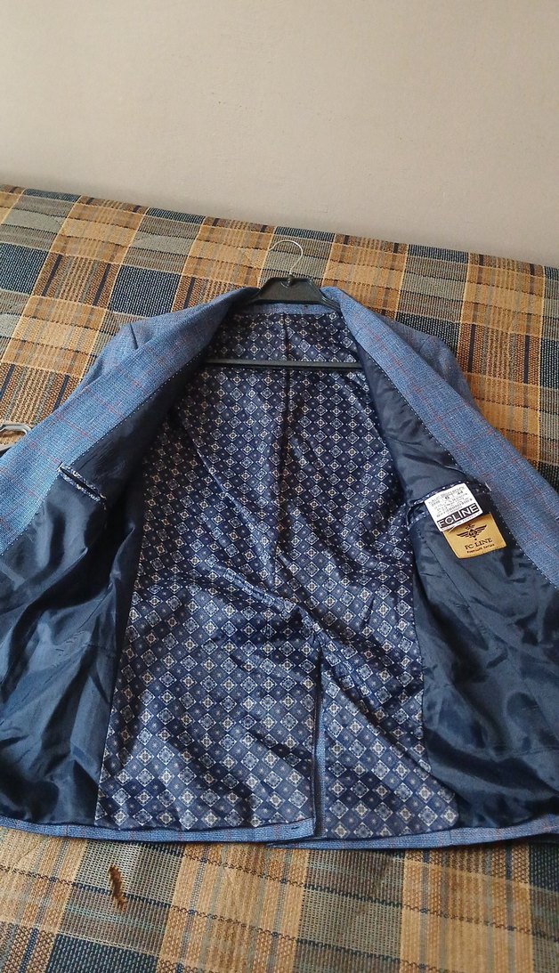 Mavi Erkek Ofis Takım Elbise Ceket - Görsel 4