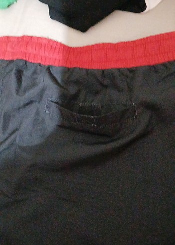 Siyah Baskılı Mini Erkek Şort - Görsel 5