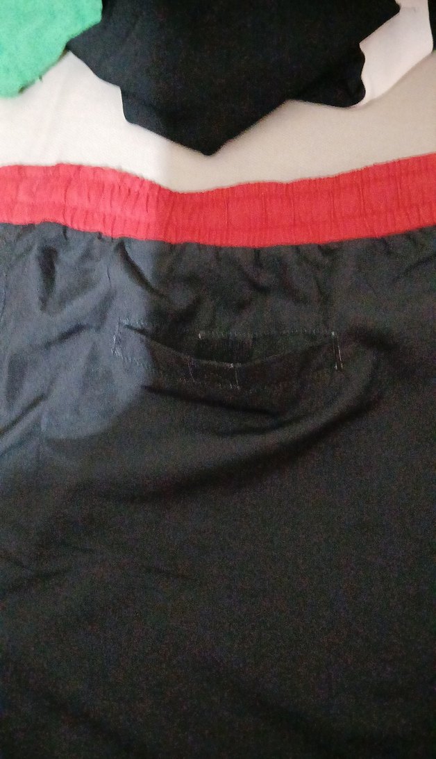 Siyah Baskılı Mini Erkek Şort - Görsel 5