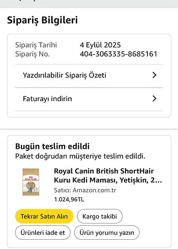 Royal Canin British Shorthair Yetişkin Kedi Maması