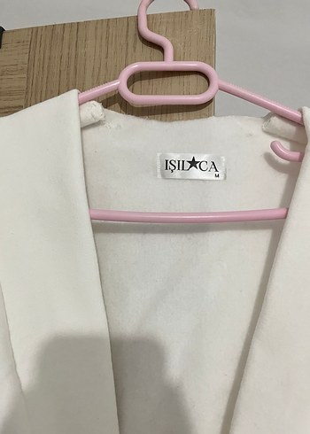 Diğer Beyaz Midi Kadın kışlık kimono