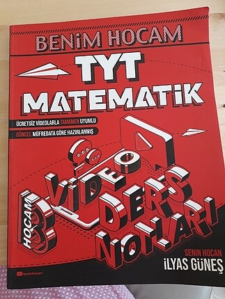 Benim hocam yayinlari ilyas güneş TYT MATEMATİK 