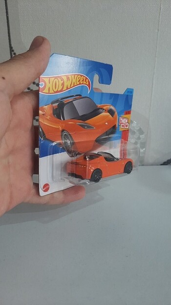 Beden HotWheels Tesla Roadster