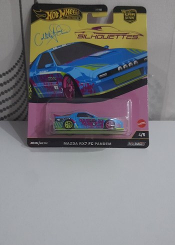Beden mavi Renk HotWheels Mazda RX7 FC Pandem
